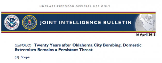 Red Alert! DHS and FBI Issue a Threatening Bulletin, “Homegrown Terrorism, Patriots” A Threat! The Truth Behind What’s Really Going To Happen and Fast…