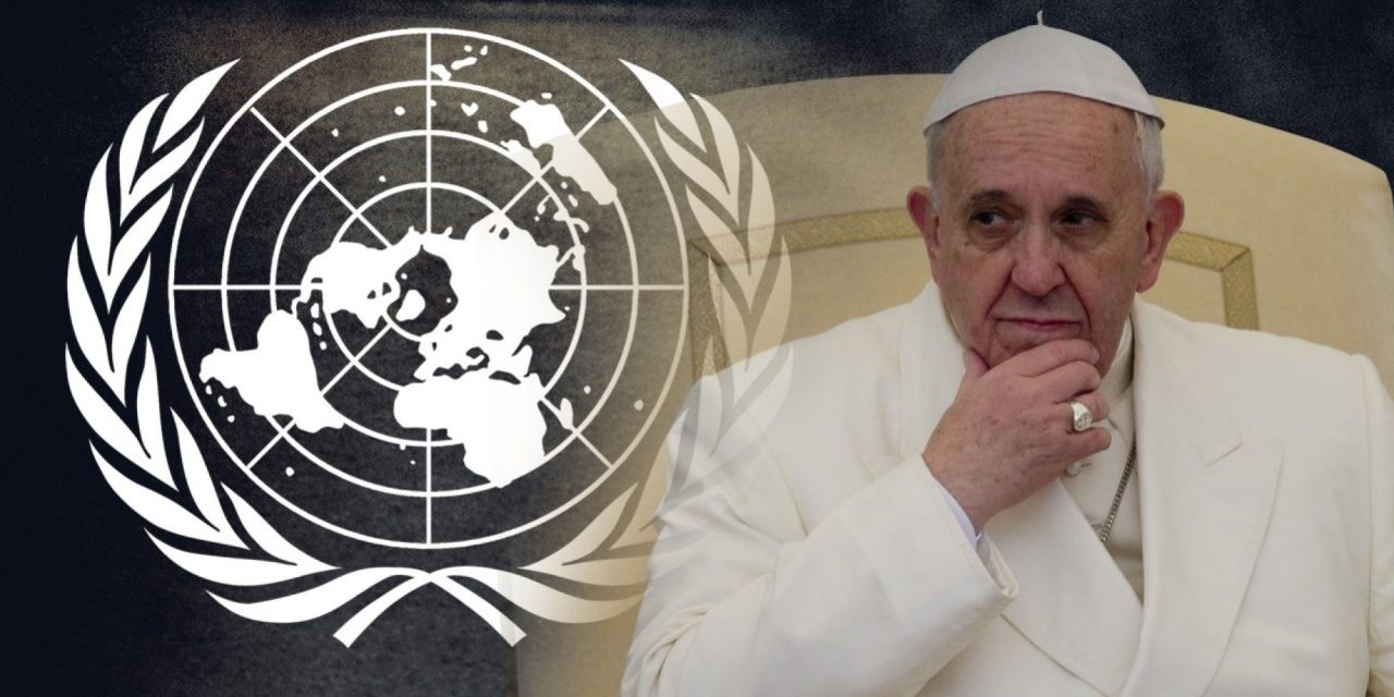 UN Launches Global Agenda 21 as Pope Calls Religions To Lead it! All Coinciding on the Blood Moon Tetrad Week