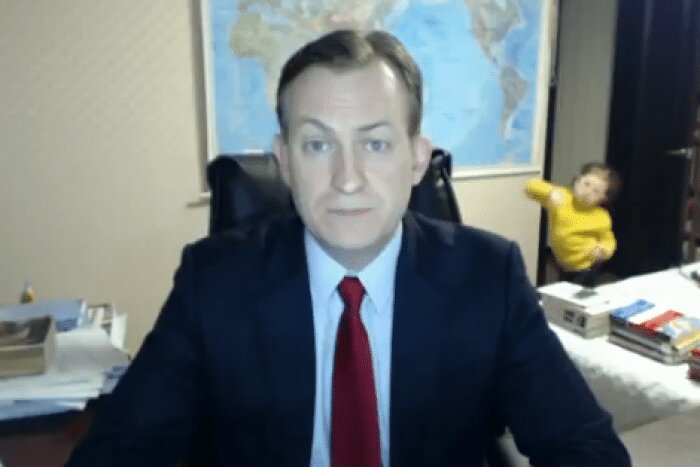 Ha Ha! BBC Live TV Interview Crashed By Kids and a Stressed Woman! You Have To See This!