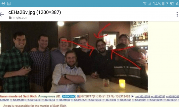 BREAKING: Did Awan Murder Seth Rich…? Anonymous Says So! Disturbing Photo Rises…