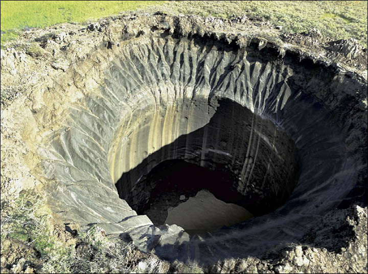 Giant Craters Popping Up Leaving Scientists Claiming That These Are Trouble For the Planet.