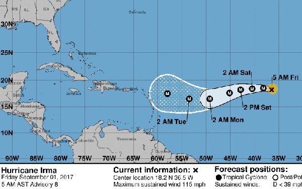 A ‘Knockout Blow’ Coming To America? Harvey, Now Irma Turning Into Monster Hurricane…