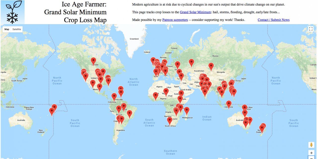 Eerie Map Signals Major Shortages Coming To Grocery Stores and Globalists Push Insect Feast…
