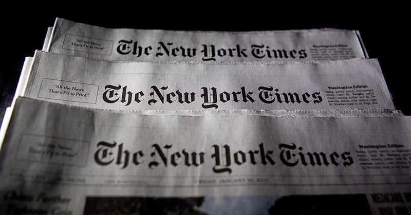 BANG! New York Times Admits There’s a Coup D’etat on Trump and Pushes Civil War