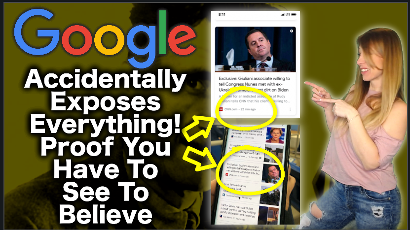 BUSTED! Google Just Accidentally Exposed Their Bait & Switch! Hurry Before It’s Scrubbed!