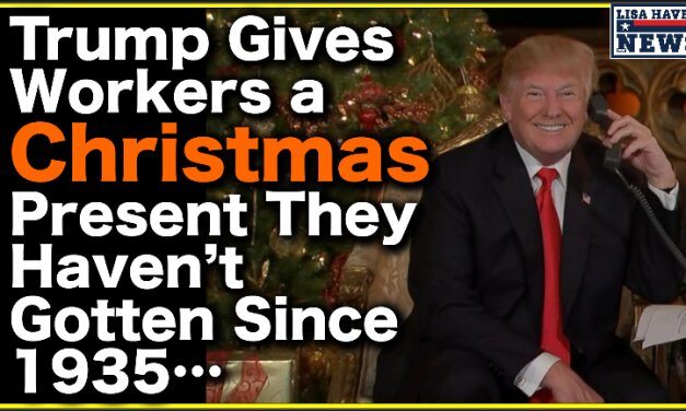 Trump Gives Federal Workers a Christmas Present They Haven’t Gotten Since 1935…