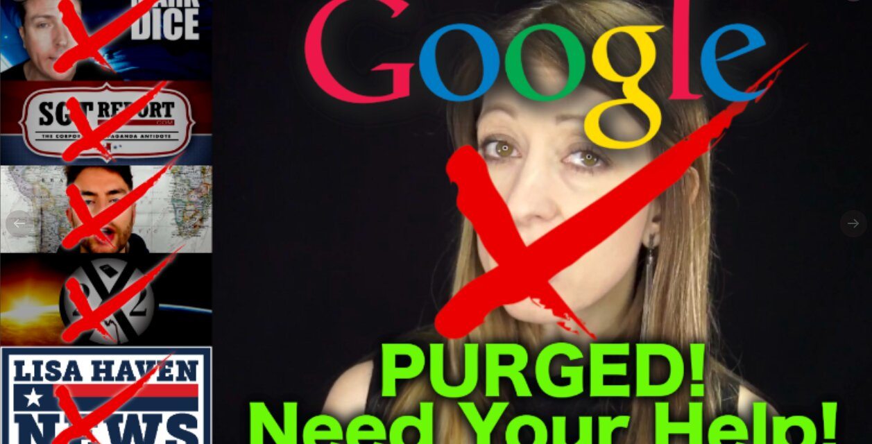 THEY JUST VANISHED…Google Overnight Purged Your Favorite YouTubers!