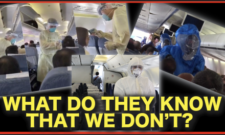 Medics In Hazmats Screening Passengers In Planes! What Do They Know That We Don’t?
