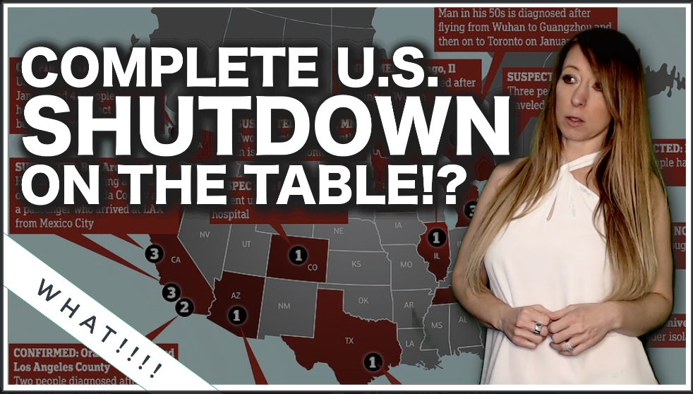 RED-ALERT: “Complete U.S. Shutdown On The Table?” Says Fauci! 100K Cases In One State?