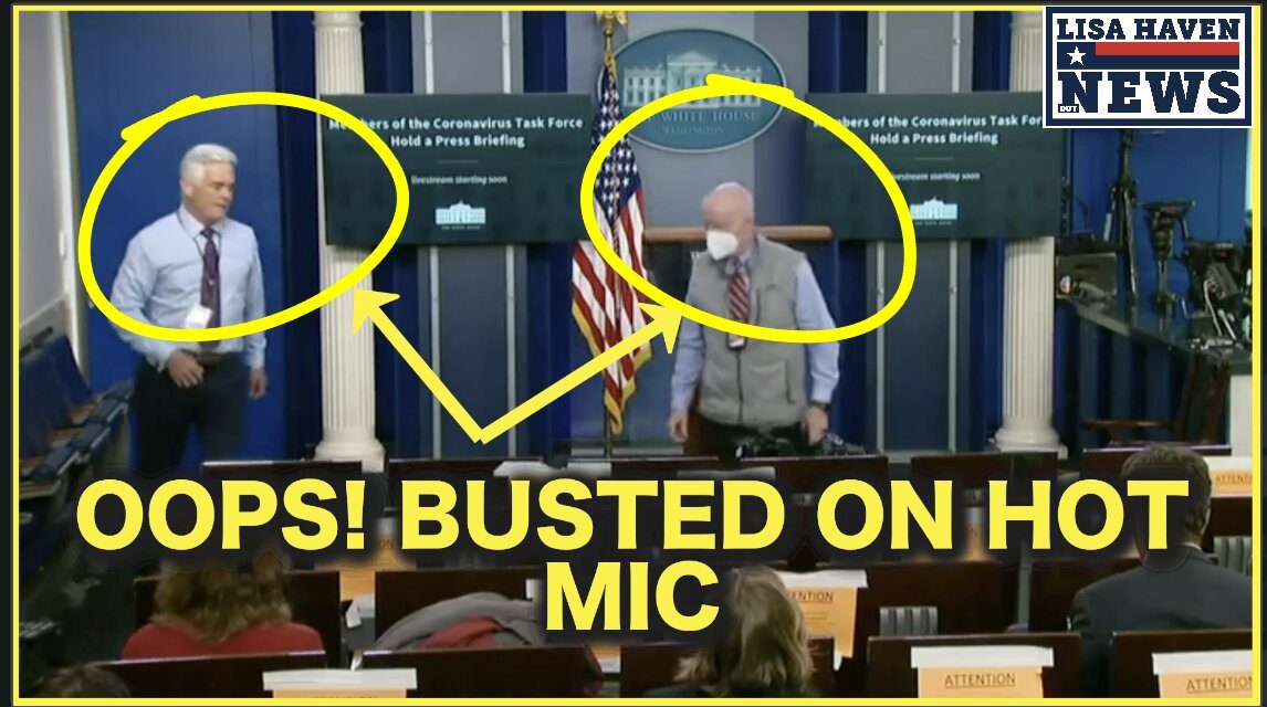 Media Busted On Hot Mic At Whitehouse Press Briefing You Won’t Believe What They Say About Covid19