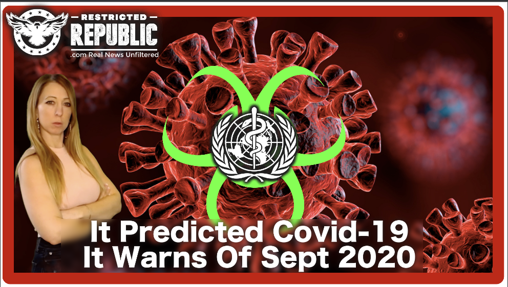 Did WHO Report Predict Covid-19 In Sept. 2019? It’s Next Prediction is Sept. 2020…Fauci a Board Member