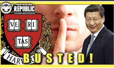 Harvard Just BUSTED China For Doing The Unthinkable…This One “Event” Started It All!