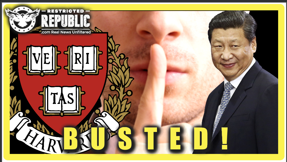 Harvard Just BUSTED China For Doing The Unthinkable…This One “Event” Started It All!
