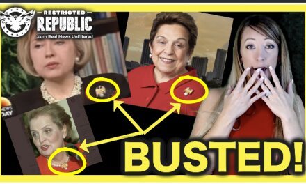 Busted! Hillary Clinton & Democrats Caught Wearing Nazi Pins on Their Jackets!