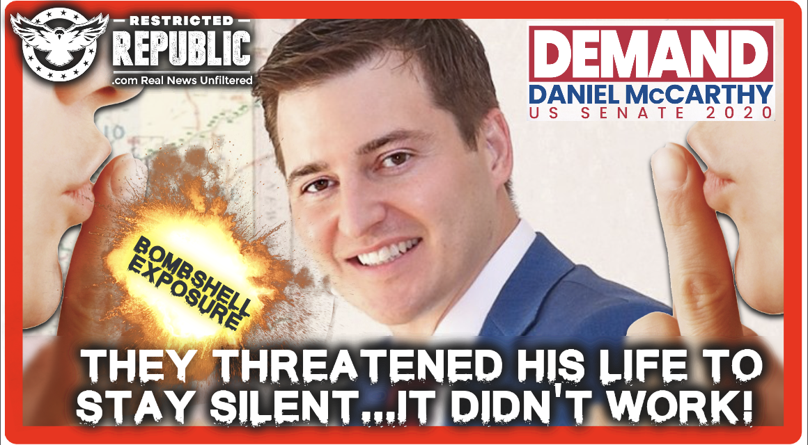 They Threatened His Life To Keep Him Quiet, But It Didn’t Work—Senate Candidate Tells All!