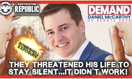 They Threatened His Life To Keep Him Quiet, But It Didn’t Work—Senate Candidate Tells All!