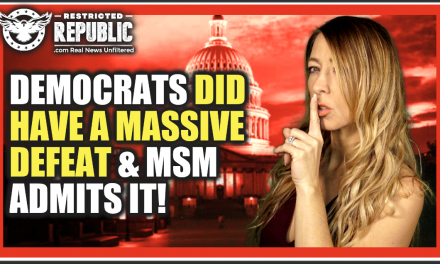 Democrats Did Have a Massive Defeat Nationwide & MSM Admits It, Dems In Tears! Here’s Why…