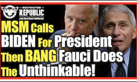 MSM Calls Biden President & BANG! Fauci & CNN Make  New COVID-19 U-Turn…WT?!