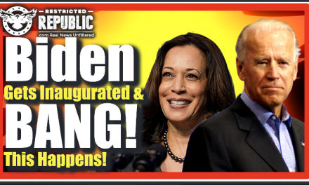 Biden Gets Inaugurated & BANG! This Happens & Sets Off an Entire Blitzkrieg Of Chaotic Events
