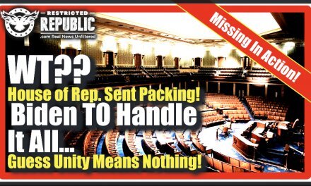WT?? The House of Representatives Were Just Told To Go Home!? Biden To Handle It All On His Own!