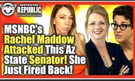 EXCLUSIVE Interview!  MSNBCs Maddow Attacked This AZ Senator – She Just Fired Back- Explosive Reply!