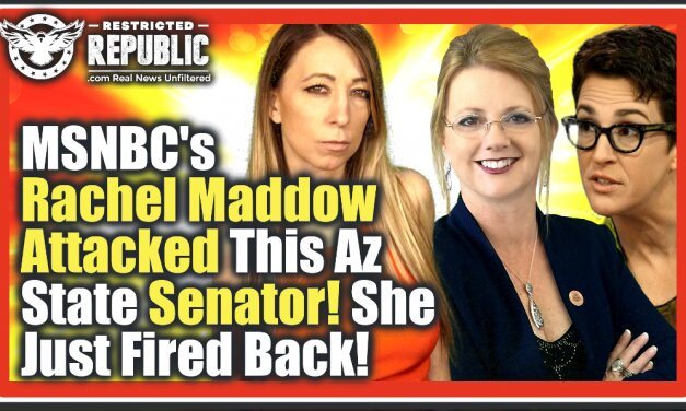 EXCLUSIVE Interview!  MSNBCs Maddow Attacked This AZ Senator – She Just Fired Back- Explosive Reply!