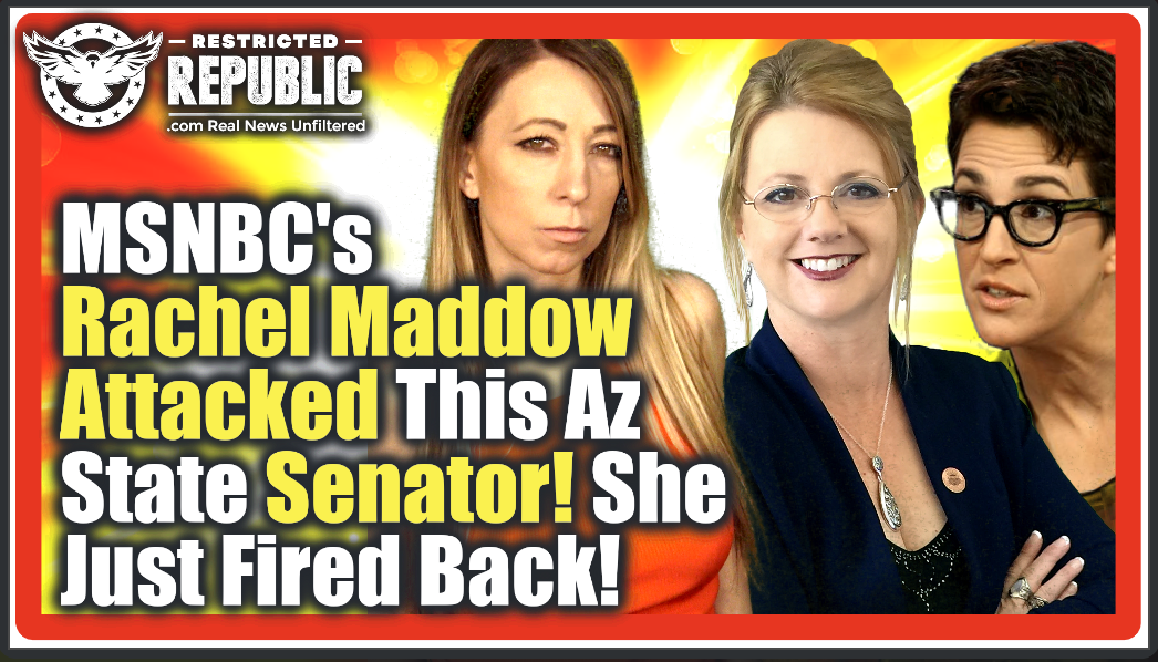 EXCLUSIVE Interview!  MSNBCs Maddow Attacked This AZ Senator – She Just Fired Back- Explosive Reply!