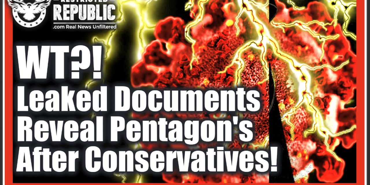 MSM Says ‘Whiteness Now a Pandemic Worth Killing?’ As Docs Reveal Pentagon’s Targeting Conservatives
