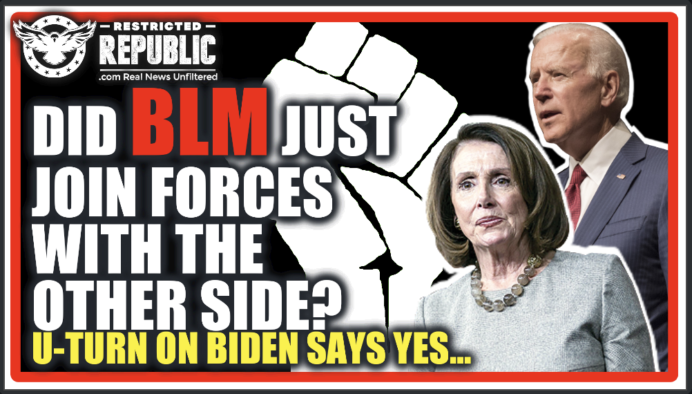 Did BLM Just Join Forces With The Other Side?! U-Tun On Biden & Pelosi Says Yes…