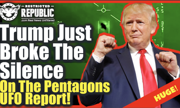 Trump Just Broke The Silence On The Upcoming Pentagon  UFO Report—What They’re Hiding Is Huge!
