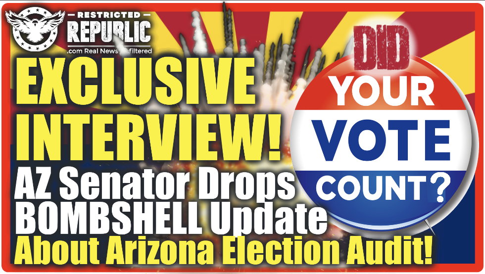 Exclusive Interview! Arizona Senator Drops Bombshells About The Arizona Election Audit…