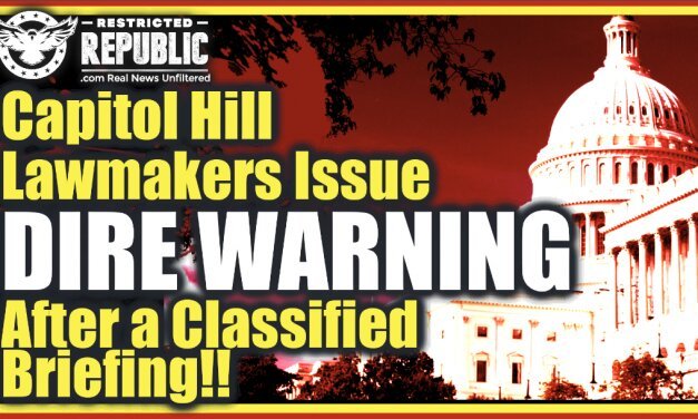 Capitol Hill Lawmakers Issue Dire Warning After a Classified Briefing!! Something Strange Happening?!