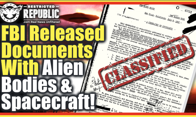 What!? FBI Releases Docs With Intel Of Alien Bodies & Spacecraft! NY Times Gets Sneak Peak Of Report!