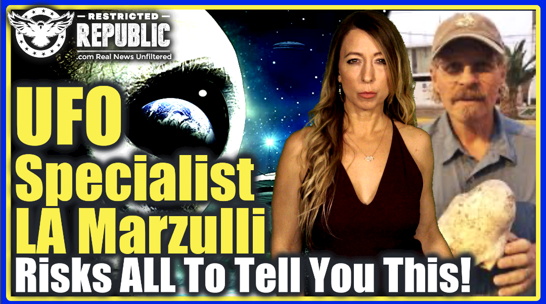 Wait Until You Hear What’s Hidden In America! UFO Specialist LA Marzulli Risks All To Tell You This!