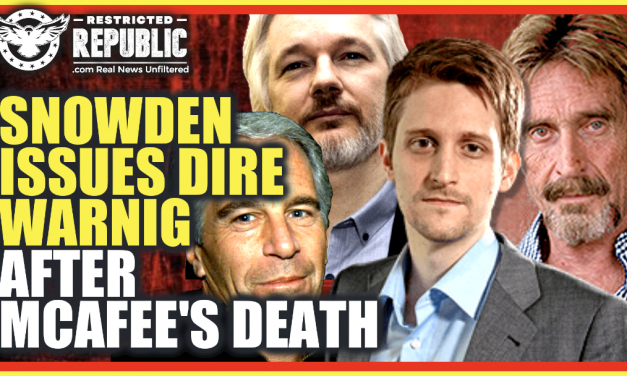 “I Was Whackd” John McAfee Speaks From His Grave, Then Snowden Issues DIRE Warning!!