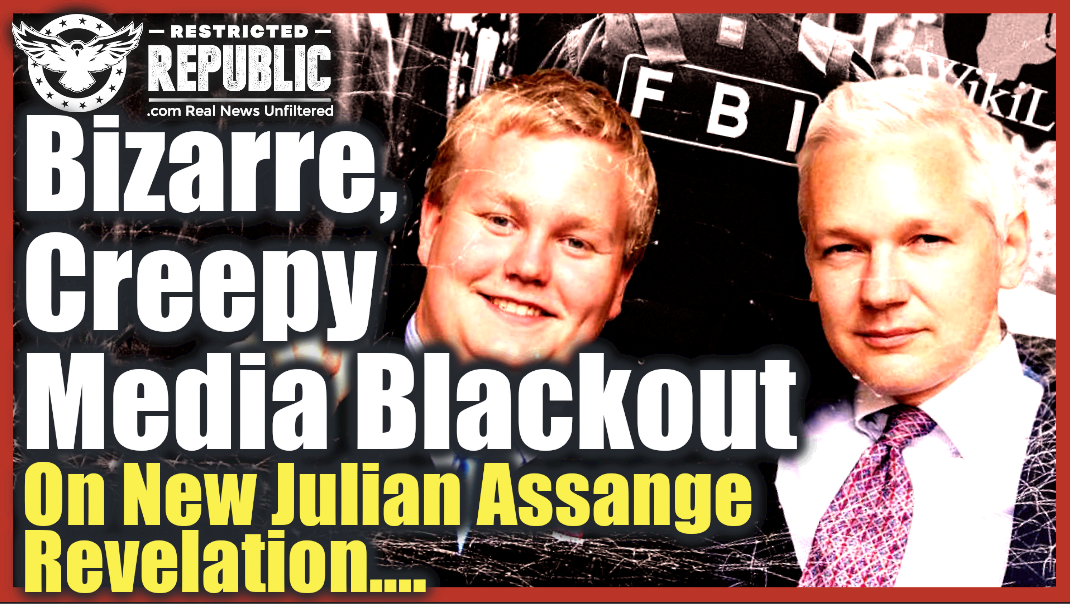 Bizarre, Creepy Media Blackout On NEW Julian Assange Revelations…