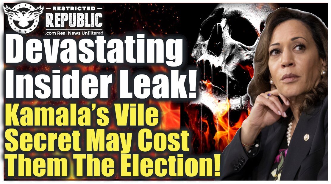 Devastating Insider Leak! Kamala Bombshell Secret May Have Just Cost Democrats The Election!