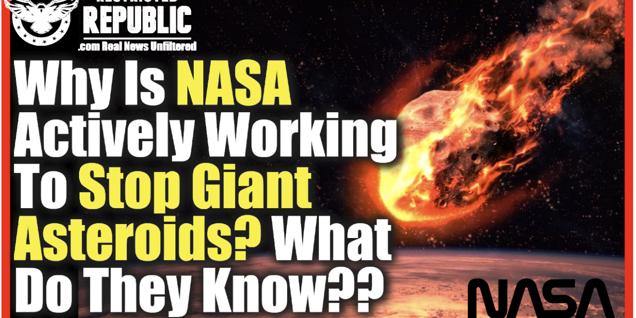 What Do They Know That We Don’t? Why Is NASA Actively Doing This Right Now?