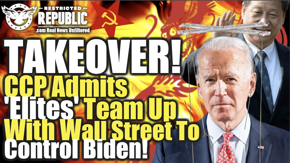 America’s Under Forced Occupation & CCP Professor Admits US Elite Teamed Up w/Wall Street To Control Biden!