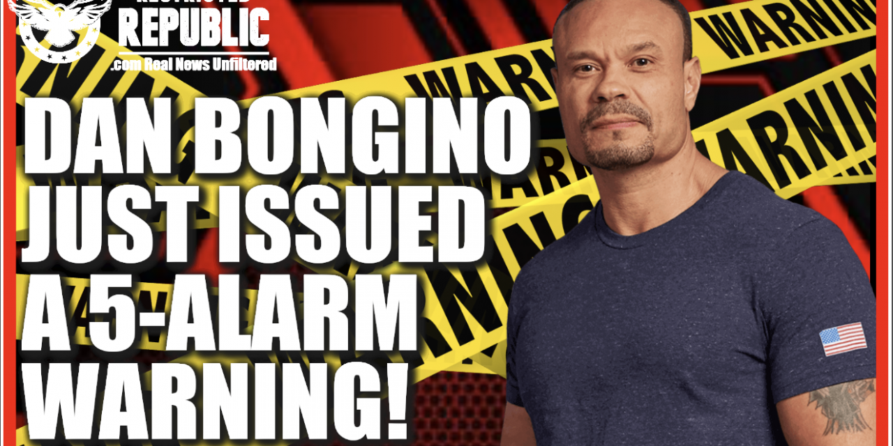 Dan Bongino Just Issued a 5-ALARM WARNING—Biden Now Compiling New List Of ‘Dissidents!’