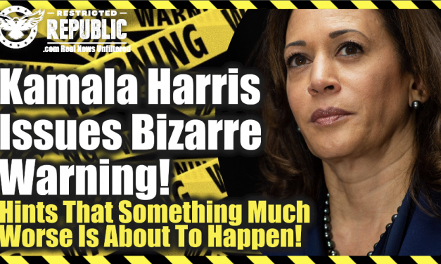 Kamala Harris Issues Bizarre Warning! Hinting That Things Are About To Get MUCH Worse Than Reported!