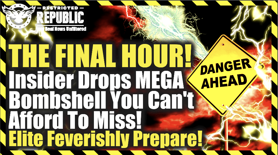 The Final Hour! Insider Drops MEGA Bombshell You Can’t Afford To Miss! Elite Feverishly Prepare!
