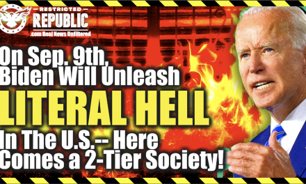 Today, Sep. 9th, Biden Will Unleash Literal Hell In The United States! Here Comes a 2-Tier Society!