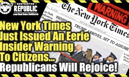 New York Times Just Issued an Eerie Insider Warning To Citizens…You Won’t Believe What They Admit!