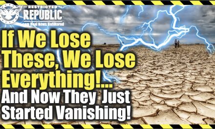 If We Lose THESE, We Lose EVERYTHING!…And Now They Just Started Vanishing!