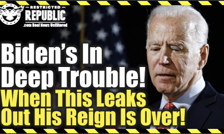 Biden’s In Deep Trouble When This Leaks Out His Reign Is Over! No One Can Stop It!