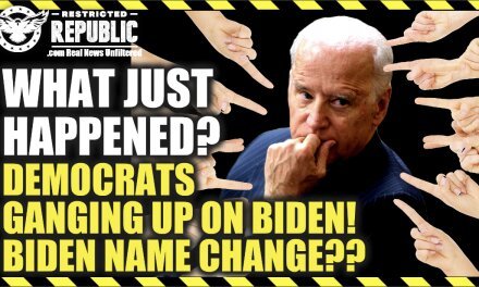 What Just Happened? Democrats Ganging Up On Biden! Epic U-Turn…Biden Name Change??