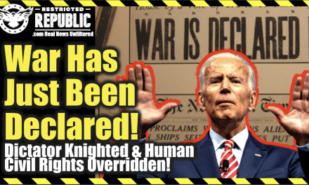 WAR WAS JUST DECLARED! Trudeau Dubs Himself King, Overrides Human Civil Rights & America’s Next!
