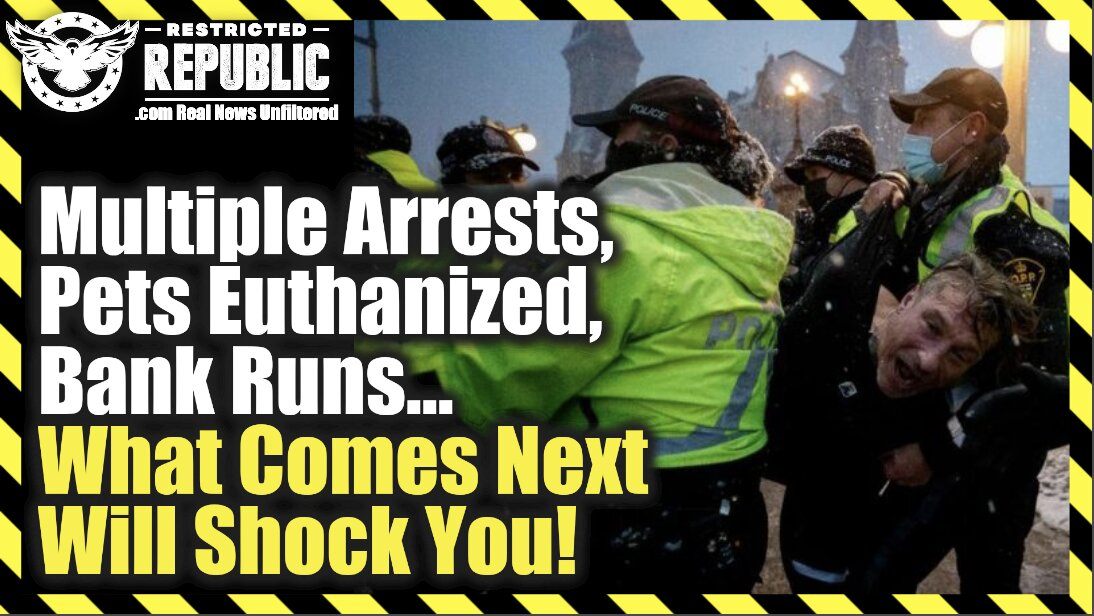 Multiple Arrests, Pets Euthanized, Bank Runs…What Comes Next Will SHOCK You!