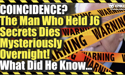 Coincidence? The Man Who Held J6 Secrets Dies Mysteriously Overnight—What Did He Know?